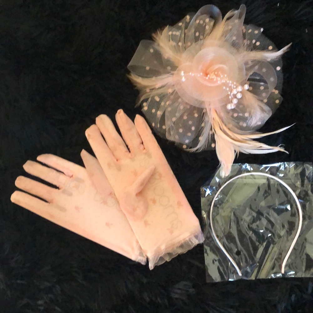 Tea Party Hair Accessories Champagne Dey